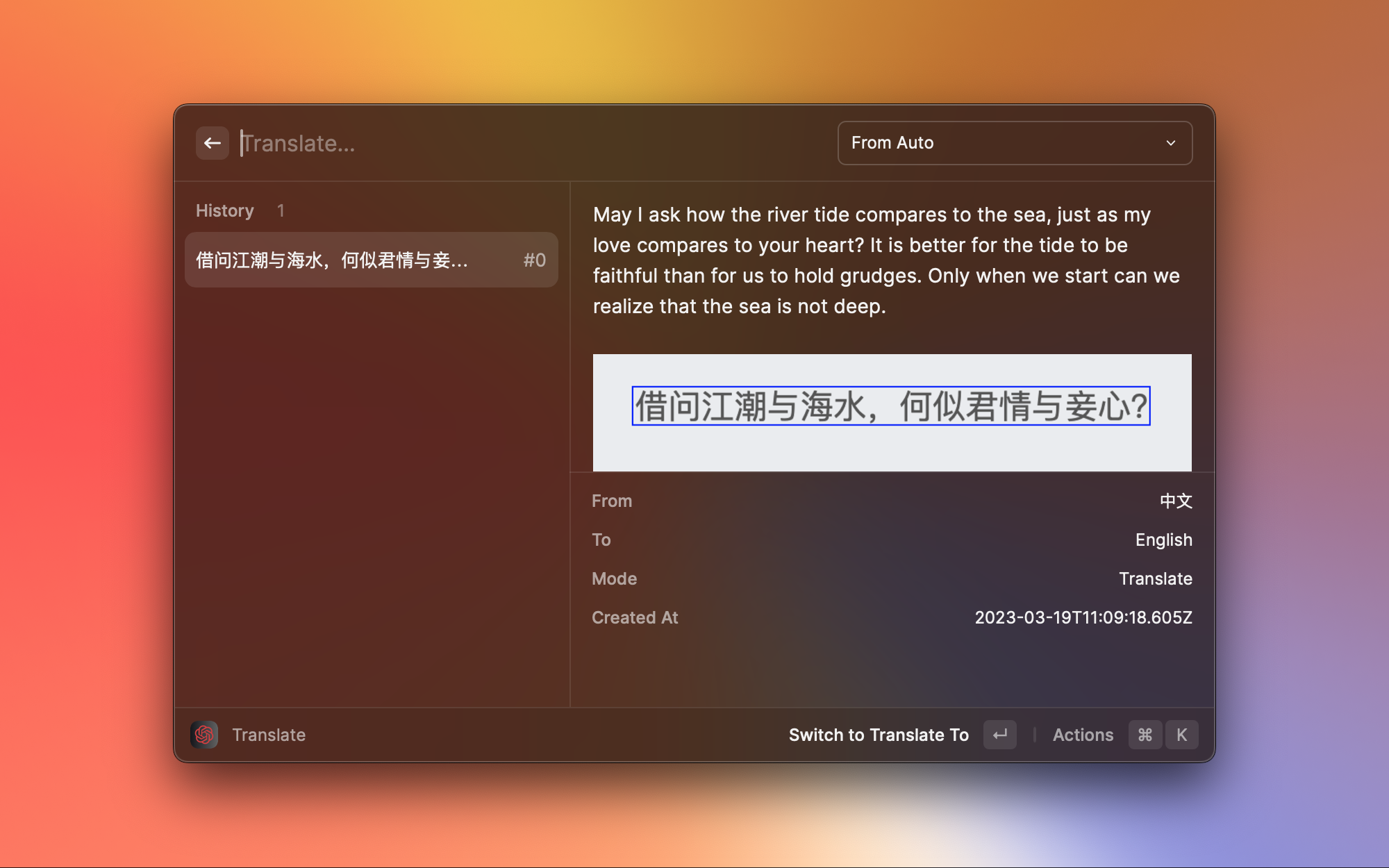 Raycast openai translator Raycast AI AI
