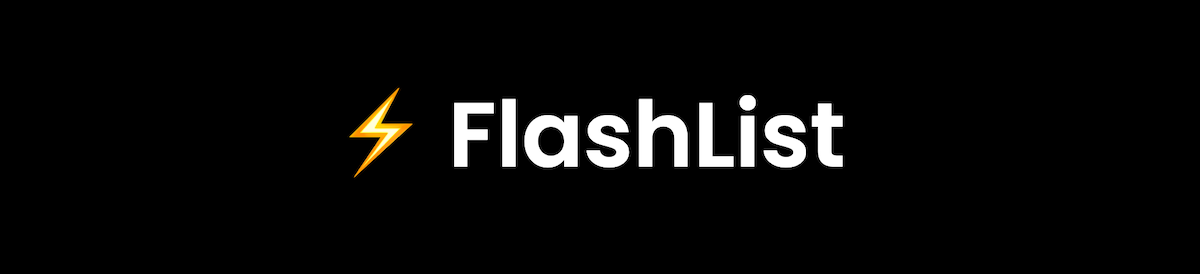 FlashList 图片