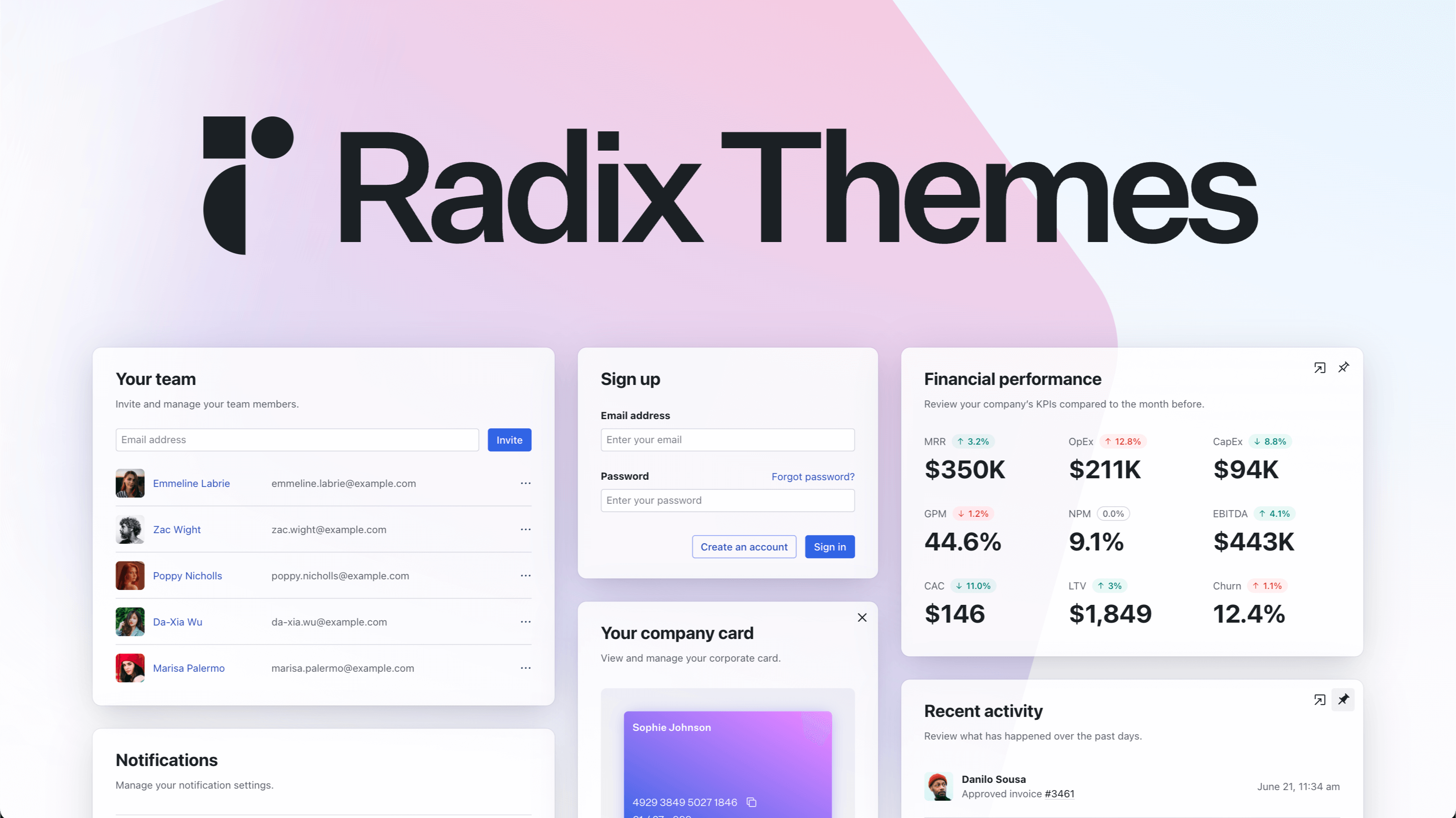 Radix Themes 标志