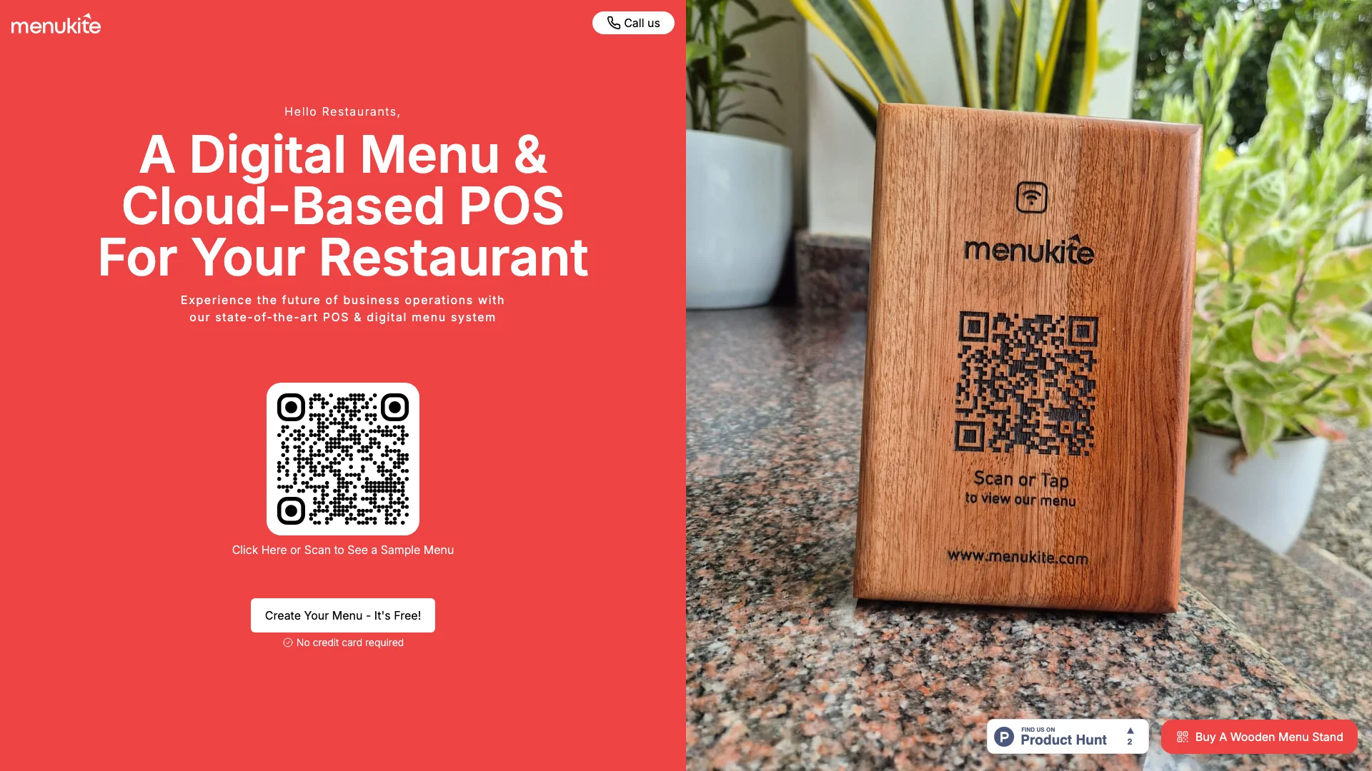 AI Powered Digital Menu