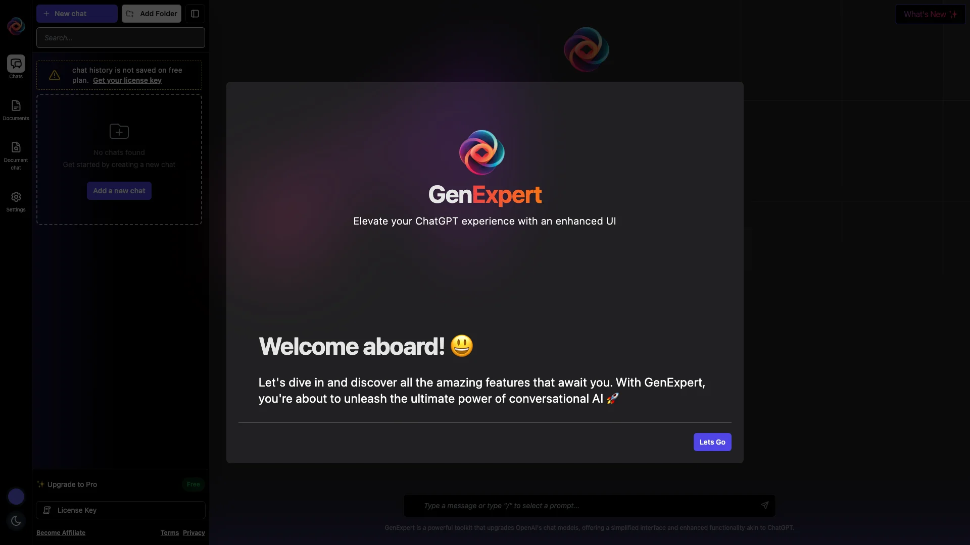 GenExpert.io 界面