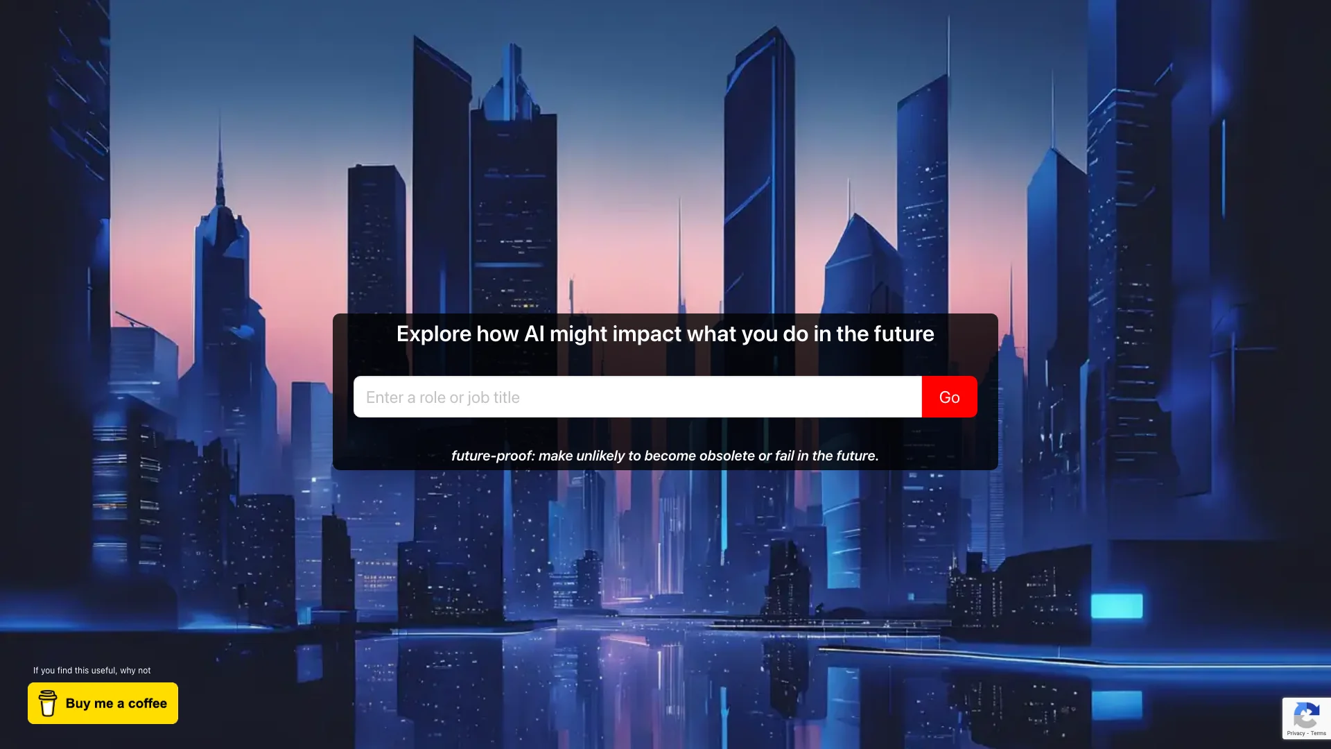 Futureproof 项目主页截图