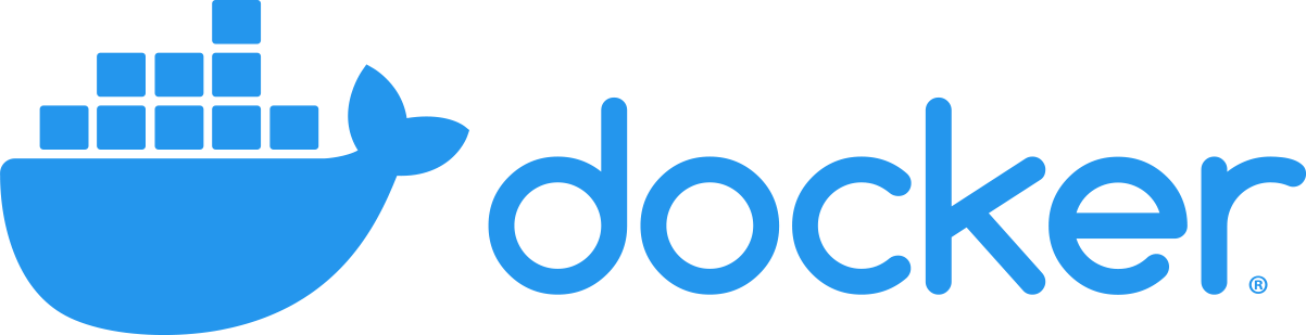 Image 2: docker logo with a blue hand holding a blue ship