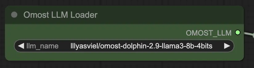 Omost LLM加载器节点