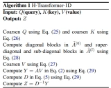 H-Transformer-1D: 高效的一维层次化注意力机制