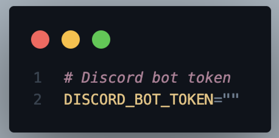 Discord Bot Token