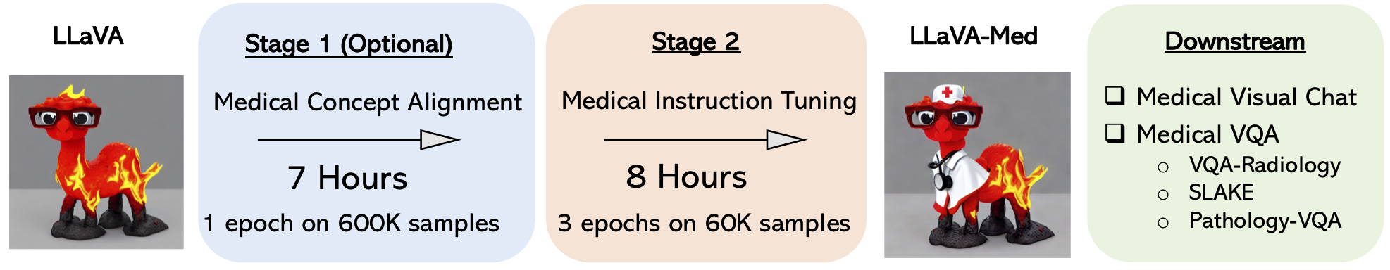 LLaVA-Med训练流程