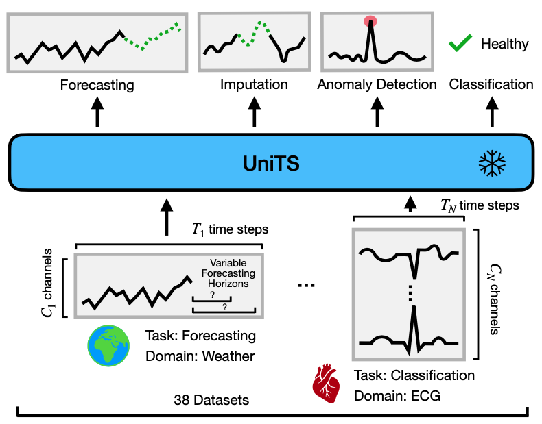 UniTS模型架构图