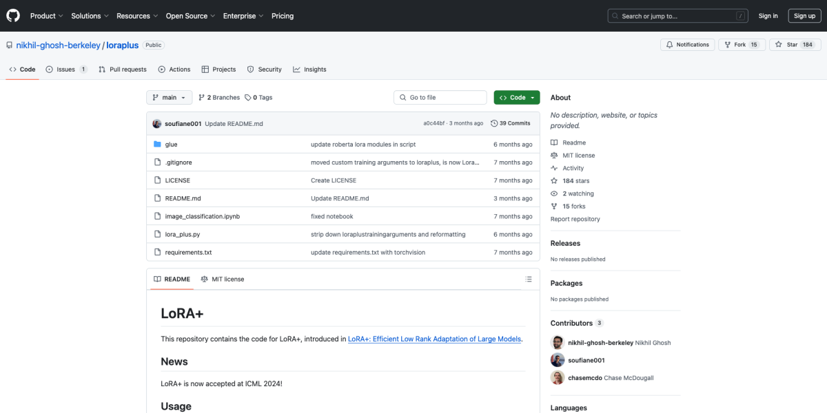 LoRA+: 大型模型高效低秩适应的创新之路 - 懂AI