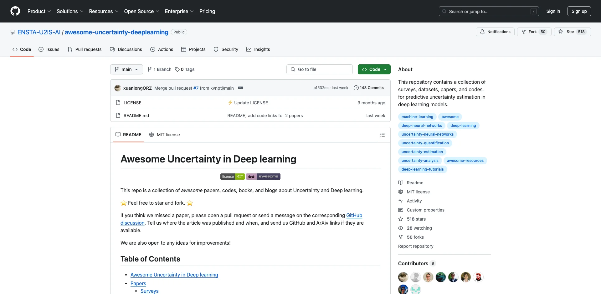 awesome-uncertainty-deeplearning