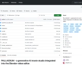 Pallaidium:Blender中集成的AI生成式电影工作室