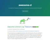 Common Lisp的宝藏库:探索awesome-cl项目
