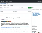 Awesome-Scientific-Language-Models: 科学领域大型语言模型的综合调查