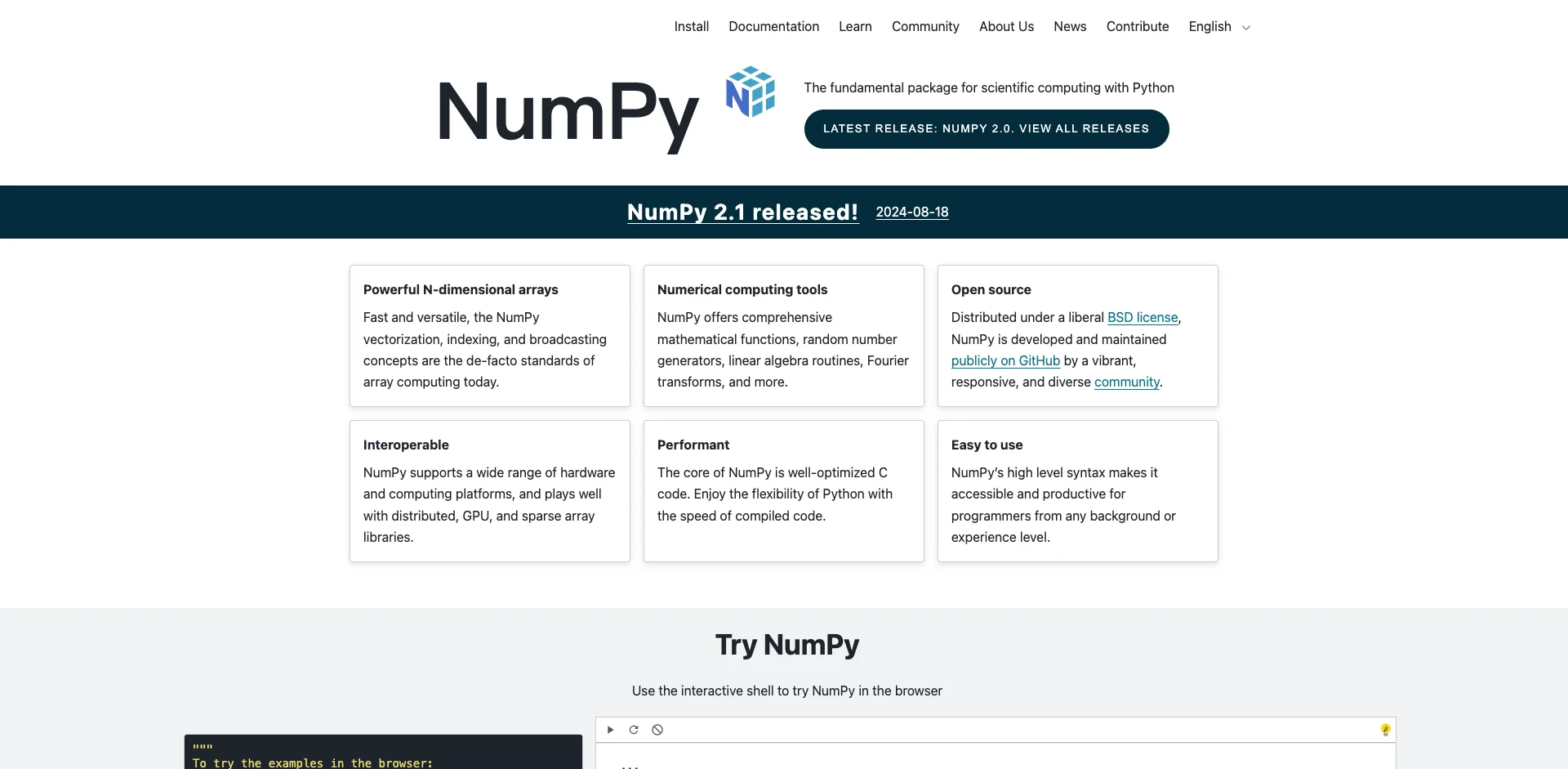 numpy