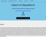 Catch-A-Waveform: 从单一短音频样本中学习生成音频的革命性技术
