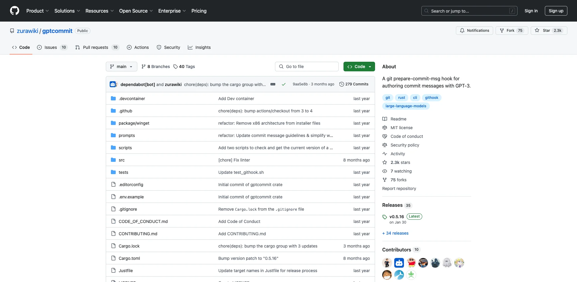 gptcommit