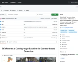 BEVFormer_tensorrt: 基于TensorRT的高效BEV 3D目标检测部署方案