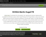 HugeCTR: GPU加速的大规模推荐系统训练和推理框架