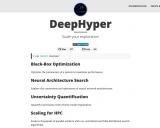DeepHyper: 深度神经网络的可扩展异步架构与超参数搜索工具