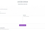 UnCSS: 移除未使用的CSS样式