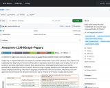 大型语言模型在图数据领域的应用与进展：Awesome-LLM4Graph-Papers项目解析