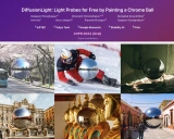 DiffusionLight: 革命性的光照探测技术 - 用AI绘制镀铬球实现免费光探针