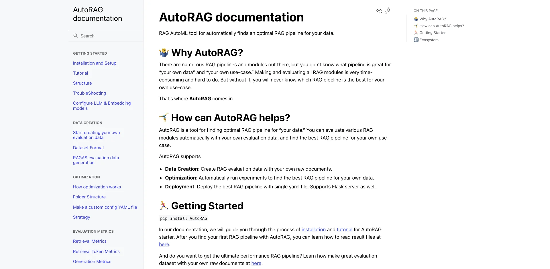 AutoRAG