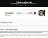 Diffusion Explainer: 深入解析Stable Diffusion的文本生成图像过程