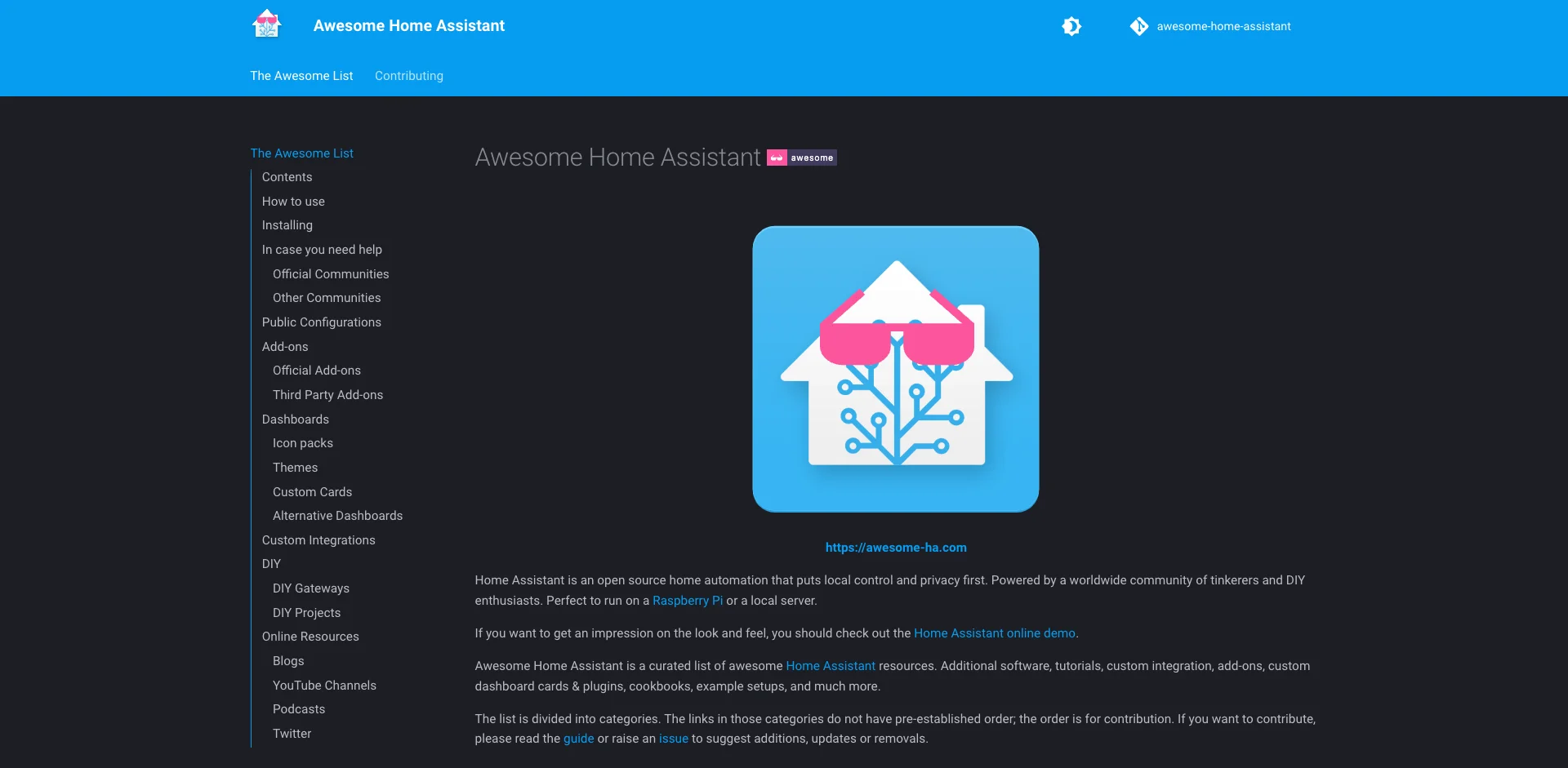 awesome-home-assistant