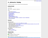 ir_datasets: 信息检索数据集的统一接口