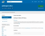 Anthropic Python SDK: 强大的AI接口库