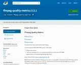 FFmpeg质量指标计算工具:使用FFmpeg轻松测量视频质量