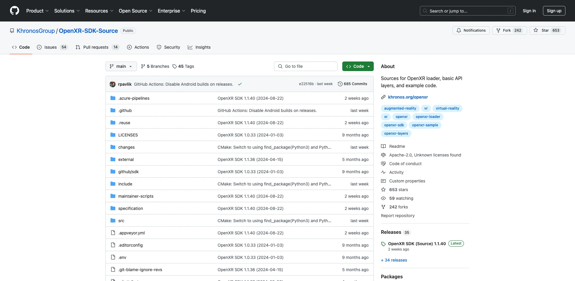OpenXR-SDK-Source