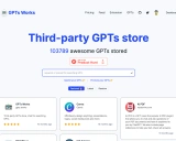 GPTs Works：第三方GPTs商店的创新之作