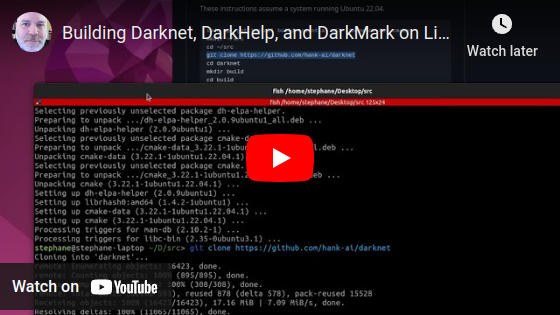 Linux上的Darknet构建教程