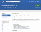 使用Python构建生成式AI应用:Google Gemini API的Python库介绍与实践