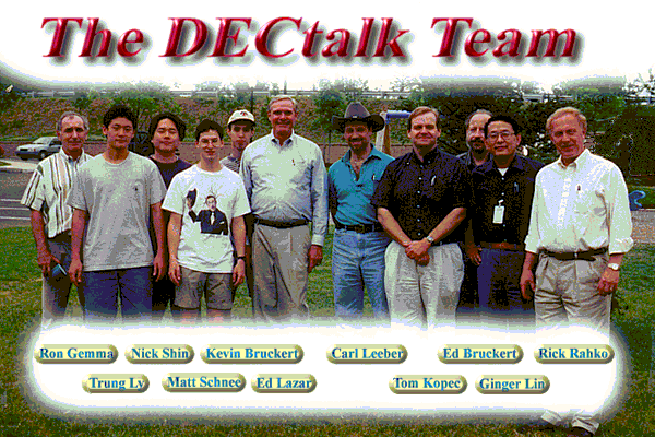 DECtalk Team