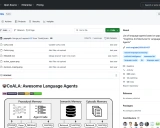 awesome-language-agents学习资料汇总 - 基于认知架构的语言智能体概览