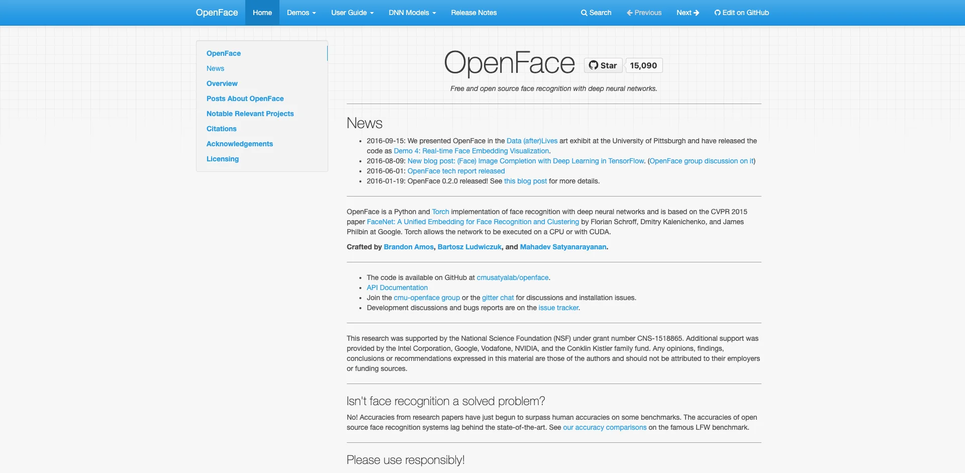 openface