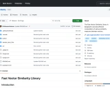 fast_vector_similarity入门学习资料 - 高效向量相似度计算库