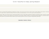 Stanford TensorFlow Tutorials学习资源汇总 - 斯坦福大学深度学习TensorFlow课程代码示例