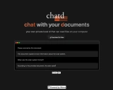 chatd - 本地AI文档聊天工具学习资料汇总