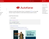AutoKeras学习资料汇总 - 基于Keras的AutoML深度学习库
