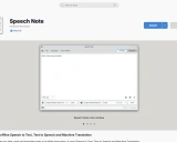 dsnote 学习资料汇总 - 离线语音识别、文本转语音和机器翻译工具