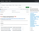 deep-learning-drizzle学习资料汇总 - 深度学习课程资源导航