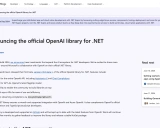 OpenAI-API-dotnet入门指南 - 非官方C#/.NET SDK访问OpenAI GPT-3 API