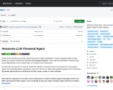 awesome-llm-powered-agent学习资料汇总 - LLM驱动的自主代理系统