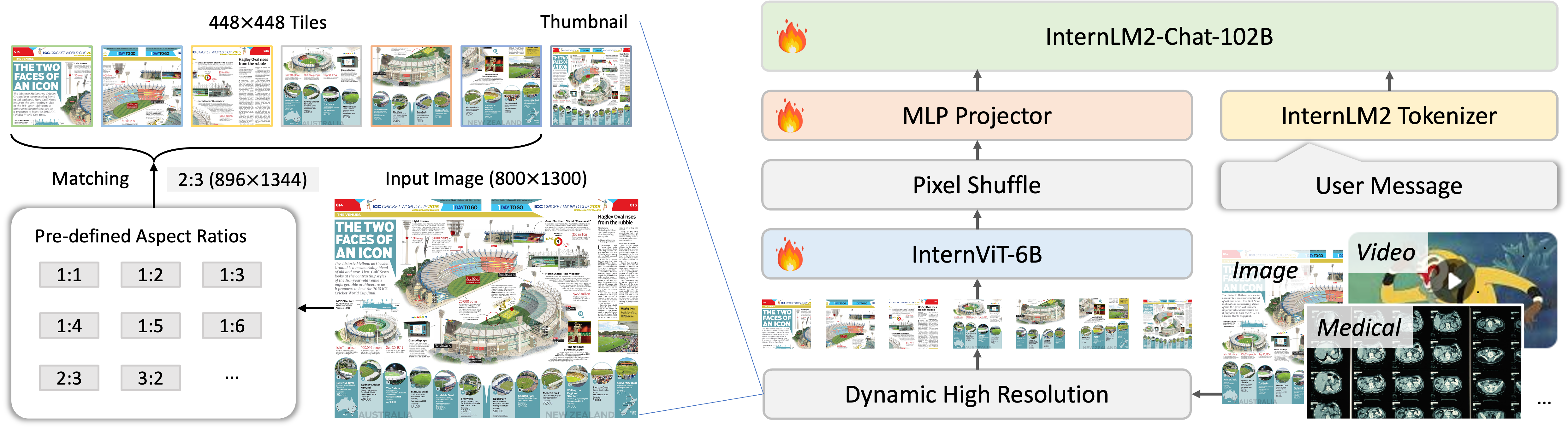 InternVL2 overview