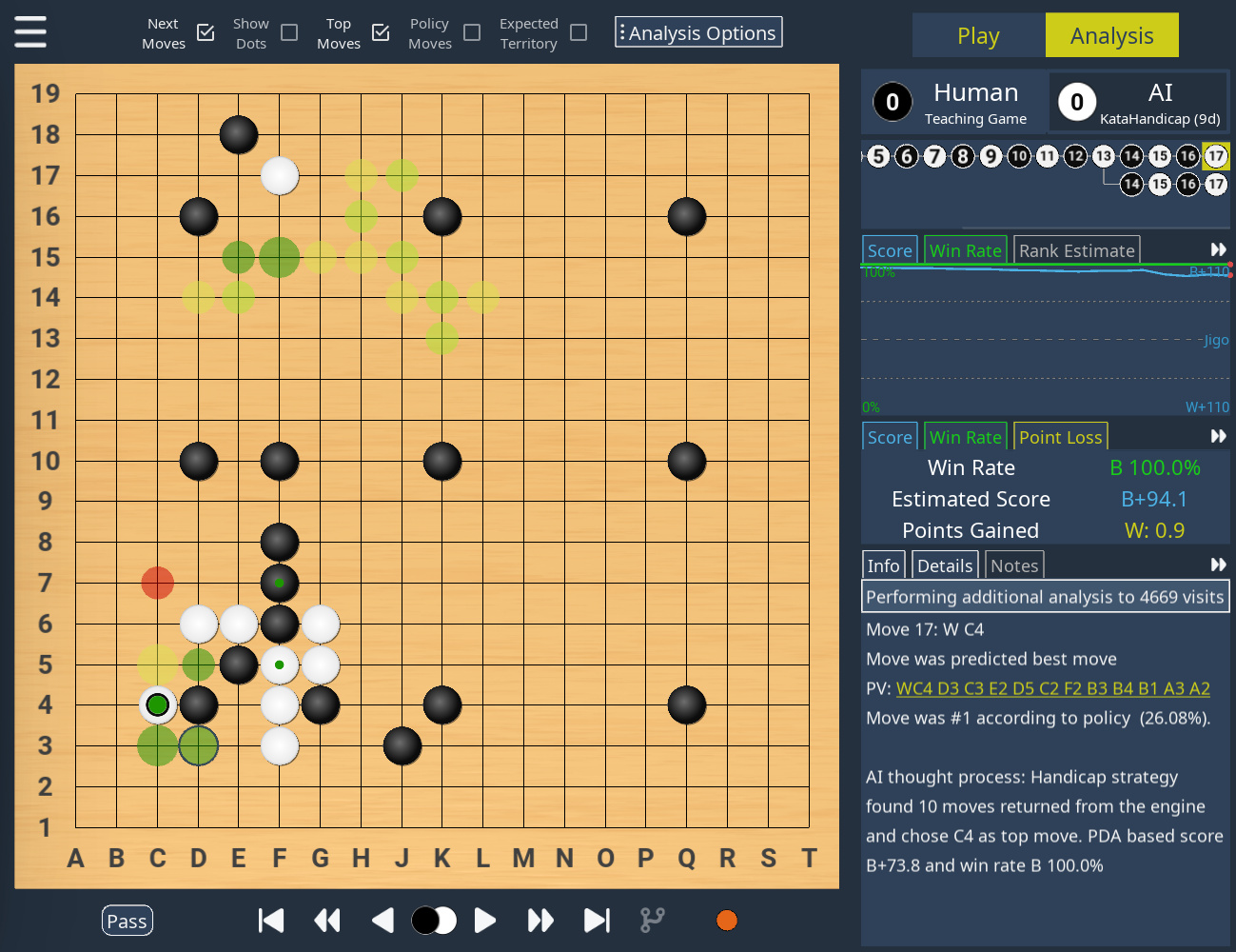 KaTrain分析界面