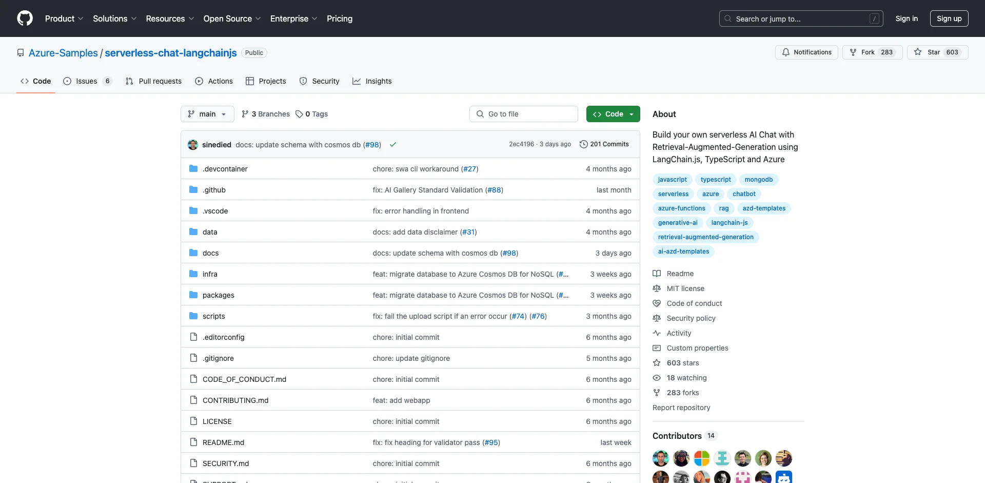 serverless-chat-langchainjs